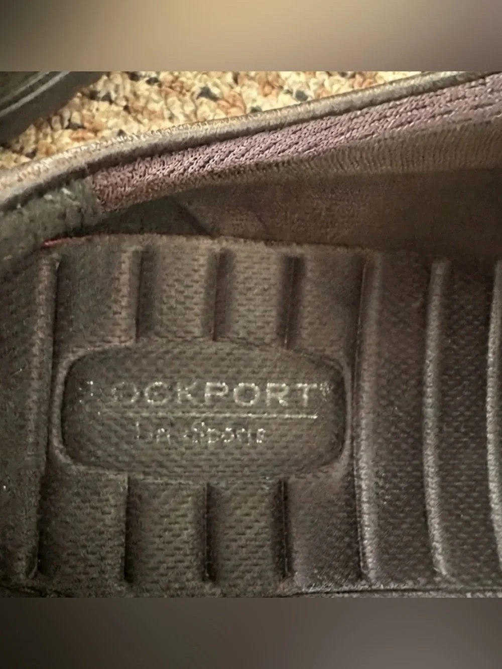 Rockport Men's Black Lace-Up Oxford Derbys